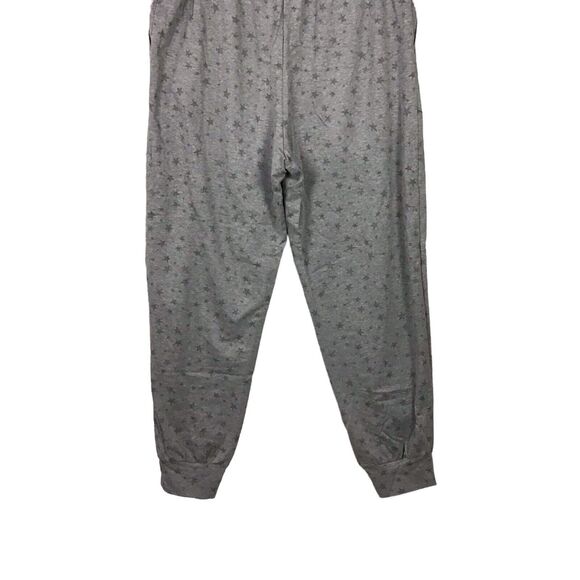Knox Rose Women’s Star Print Jogger Sweatpants Size Large Coal Grey Lounge Pants - Picture 16 of 16